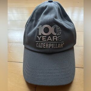 Brand New Caterpillar Grey 100 Year Anniversary Hat